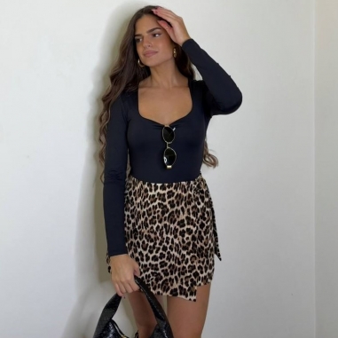 FALDA PANTALÓN ANIMAL PRINT