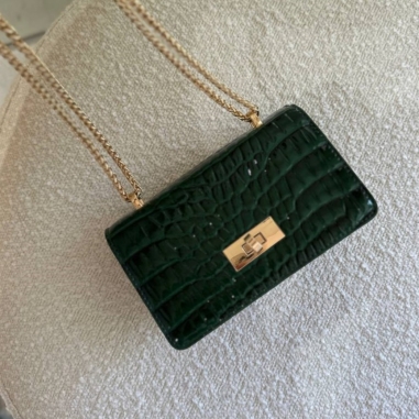 BOLSO SNAKE VERDE