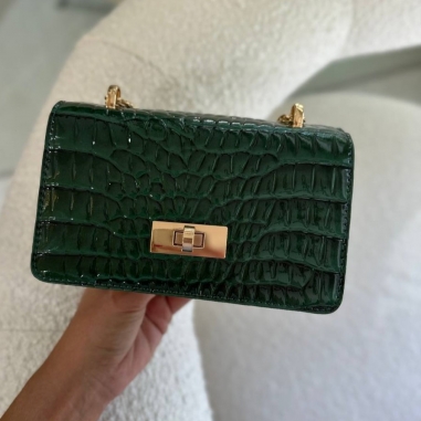 BOLSO SNAKE VERDE
