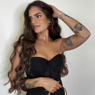 CORSET NEGRO TRANSPARENCIAS