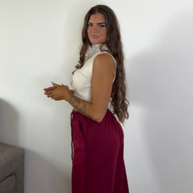 PANTALÓN DEPORTIVO VINO