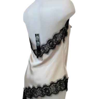 TOP HALTER LENCERO BICOLOR