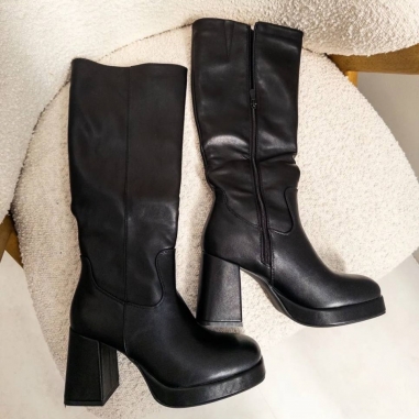 BOTA ALTA NEGRA