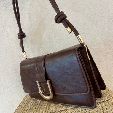 BOLSO HEBILLA CHOCO
