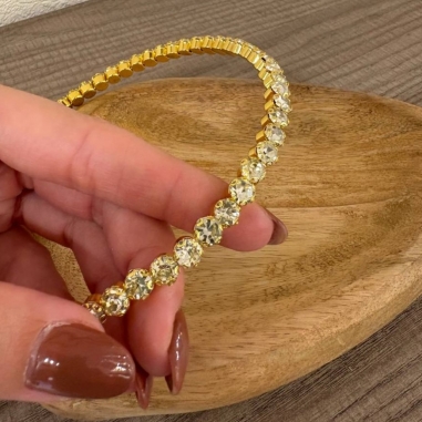 GARGANTILLA BRILLO DORADA