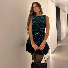 VESTIDO GLOBO LENTEJUELAS... 2