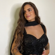 VESTIDO LENTEJUELAS NEGRO 2