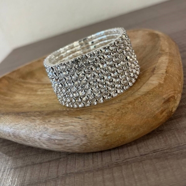 BRAZALETE BRILLO PLATA