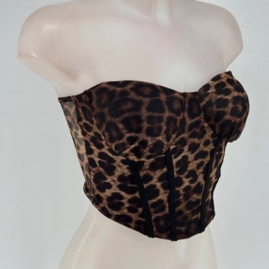 CORSET TUL ANIMAL PRINT