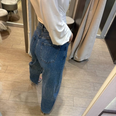 JEANS BRILLITOS BALLOON