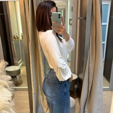 BODY ESCOTE V BLANCO