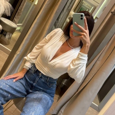 BODY ESCOTE V BLANCO