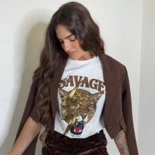 CAMISETA SAVAGE BLANCA 2