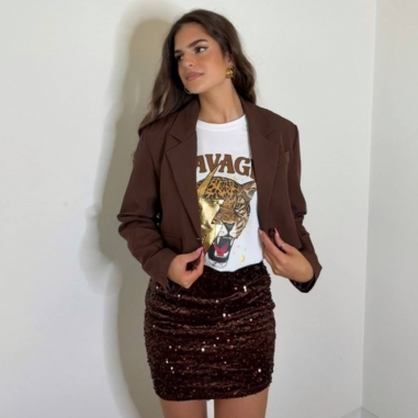 CAMISETA SAVAGE BLANCA