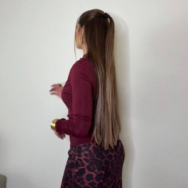 TOP FRUNCIDO ACCESORIO VINO