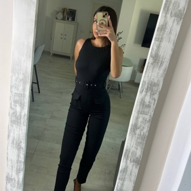 PREVENTA MONO CARGO NEGRO