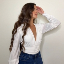 BODY ESCOTE V BLANCO 2