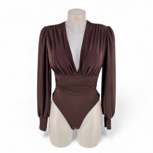 BODY ESCOTE V CHOCO