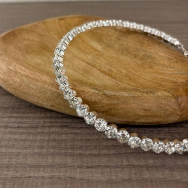 GARGANTILLA RÍGIDA PLATA