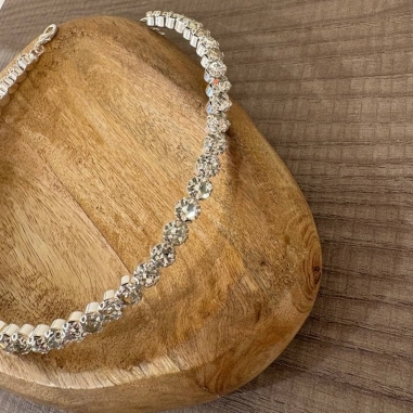 GARGANTILLA RÍGIDA PLATA