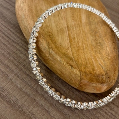 GARGANTILLA RÍGIDA PLATA