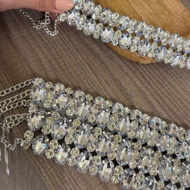 GARGANTILLA LUXURY PLATA