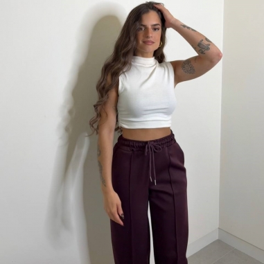 PANTALÓN DEPORTIVO BURDEOS