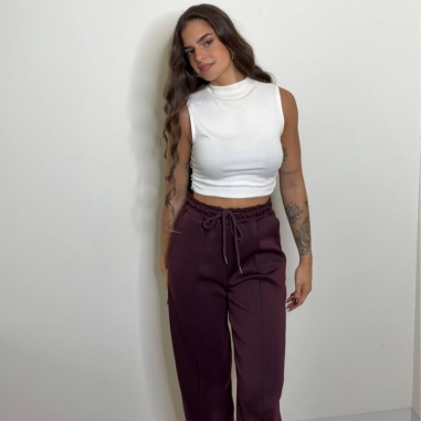 PANTALÓN DEPORTIVO BURDEOS