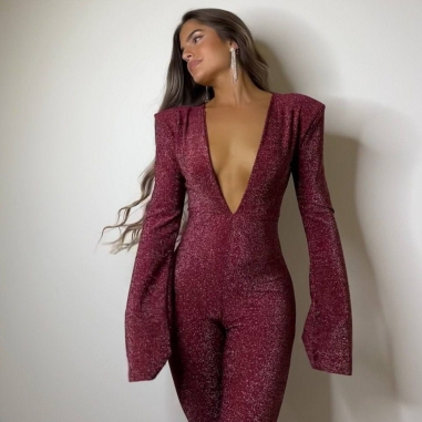 MONO LUREX HOMBRERAS VINO