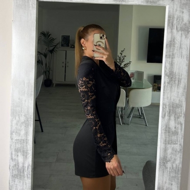 MONO CORTO MANGA ENCAJE