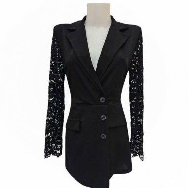 MONO CORTO MANGA ENCAJE