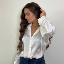 CAMISA SATÉN BLANCA