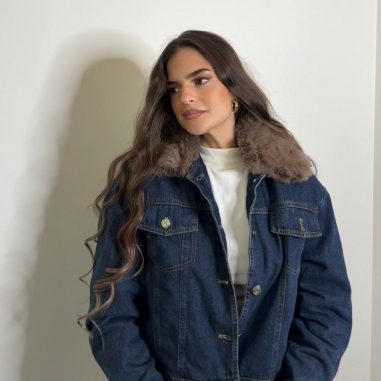 CAZADORA VAQUERA CON PELITO