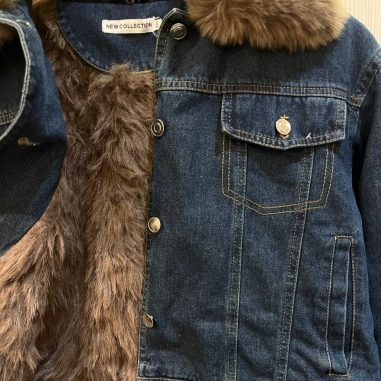 CAZADORA VAQUERA CON PELITO