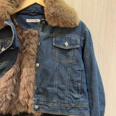 CAZADORA VAQUERA CON PELITO