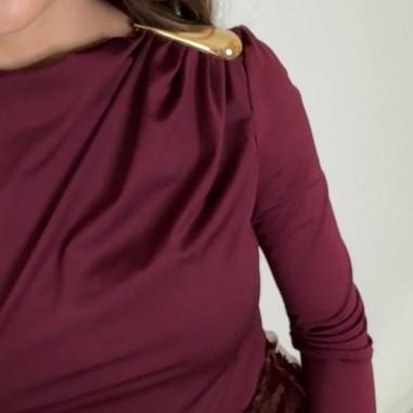 BODY LÁGRIMA BURDEOS