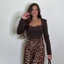 PANTALÓN PALAZZO ANIMAL PRINT