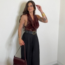 PANTALÓN PALAZZO NEGRO