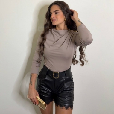 PREVENTA SHORT ENCAJE EFECTO PIEL