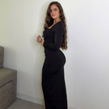 VESTIDO CORSET NEGRO