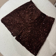 SHORT LENTEJUELAS CHOCO 2