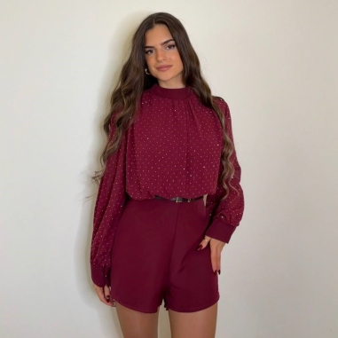 MONO TACHAS COMBINADO VINO