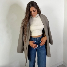 BLAZER LARGA TAUPÉ 2