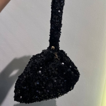 BOLSO/SACO LENTEJUELAS NEGRO