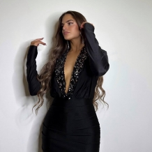 VESTIDO SOLAPA LENTEJUELAS... 2