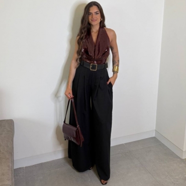 PREVENTA PANTALÓN PALAZZO NEGRO