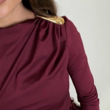 BODY LÁGRIMA BURDEOS