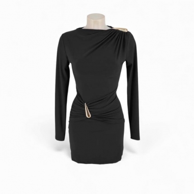 PREVENTA VESTIDO LÁGRIMA NEGRO