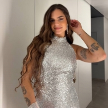 VESTIDO WEST PLATA 2