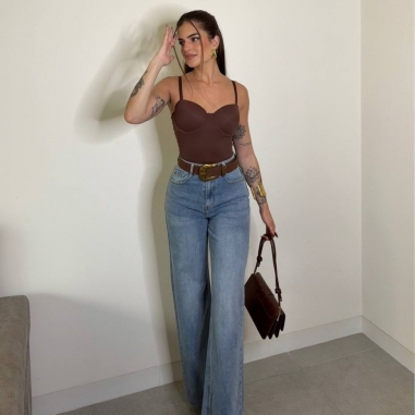 JEANS WIDE LEG